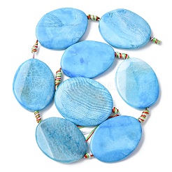 Natural Dragon Veins Agate Beads Strands&nbsp;G-P605-L01-01