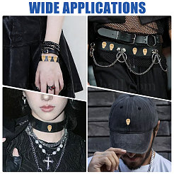 50Pcs Skull Alloy Rivets&nbsp;FIND-CA0011-72A-G