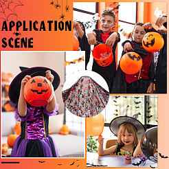 Halloween Polyester Mesh Fabric&nbsp;AJEW-WH0314-852B