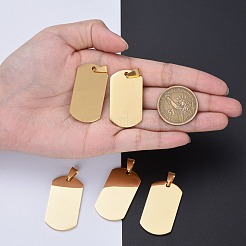 304 Stainless Steel Big Pendants&nbsp;STAS-I140-19F-G