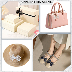 6Pcs 3 Colors Cloth Rhinestone Shoes Decorations&nbsp;FIND-ME0002-33