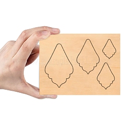 Wood Cutting Dies&nbsp;DIY-WH0166-06A