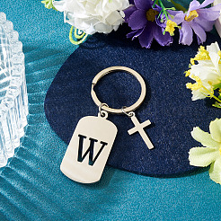 1Pc Stainless Steel Keychains&nbsp;KEYC-TADJ0001-08W
