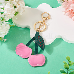 1Pc PU Leather Alloy Keychains&nbsp;KEYC-TA0001-47B