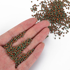 12/0 Two Tone Opaque Glass Seed Beads&nbsp;SEED-T006-01A-A01