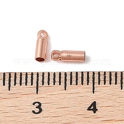 Brass Cord Ends&nbsp;KK-F768-04RG