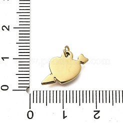 304 Stainless Steel Pendants&nbsp;STAS-Q337-01G