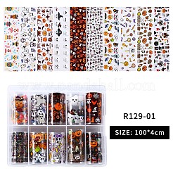 10 Styles Nail Art Transfer Stickers Decals&nbsp;MRMJ-R129-01