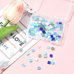 100Pcs 12 Styles 2-Hole Glass Seed Beads&nbsp;SEED-FS0001-44