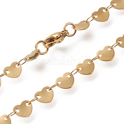 304 Stainless Steel Link Chain Necklaces&nbsp;STAS-I156-29G