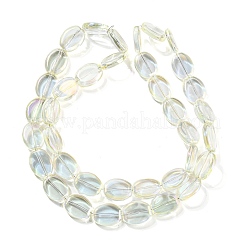 Full Plated Electroplate Glass Beads Strands&nbsp;EGLA-G037-05A-FP05
