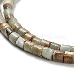 Natural Aqua Terra Jasper Beads Strands&nbsp;G-F765-F03-01