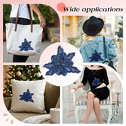 Cloth Sew on Patches&nbsp;DIY-WH0308-904D