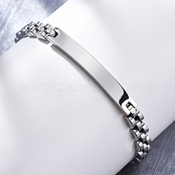 304 Stainless Steel Link Chain Bracelets&nbsp;BJEW-R018-21P