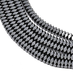 Electroplate Non-magnetic Synthetic Hematite Beads Strands&nbsp;G-O009-B01