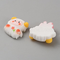 Opaque Resin Decoden Cabochons&nbsp;RESI-G089-01