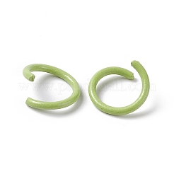 Spray Painted Iron Open Jump Rings&nbsp;IFIN-D088-01C