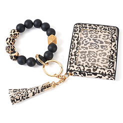 Silicone Beads Keychain&nbsp;KEYC-TAC00019