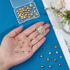 60Pcs 12 Styles Brass Beads&nbsp;KK-PH0015-25
