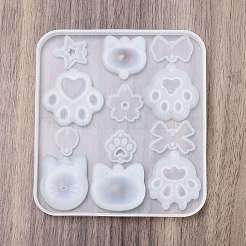 DIY Pendant Molds&nbsp;AJEW-U020-01D