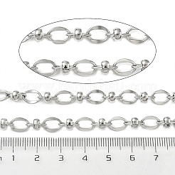 304 Stainless Steel Oval Link Chains&nbsp;CHS-C020-03P