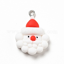 Christmas Opaque Resin Pendants&nbsp;RESI-G043-A08