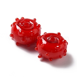 Handmade Bumpy Lampwork Beads&nbsp;LAMP-E023-06A
