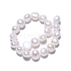 Natural Cultured Freshwater Pearl Beads Strands&nbsp;PEAR-N014-08I-01