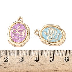 Alloy Enamel Pendants&nbsp;FIND-H058-01C-KCG