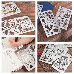 9 Style Steel Cutting Dies Stencils&nbsp;DIY-BC0002-76A