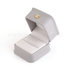 PU Leather Ring Gift Boxes&nbsp;LBOX-L005-A02