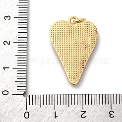 Brass Enamel Pendants&nbsp;KK-Q098-22G-A