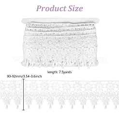 7.5 Yards Polyester Lace Ribbon&nbsp;OCOR-HY0001-64