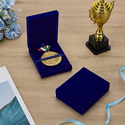 Velvet Medal Gift Box&nbsp;CON-WH0130-01A