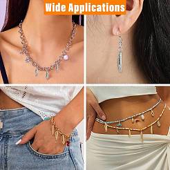 12Pcs 6 Colors 304 Stainless Steel Pendants&nbsp;STAS-CJ0003-49