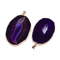 Natural Agate Big Pendants&nbsp;KK-F868-29-M