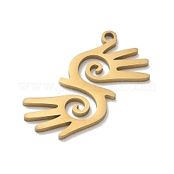 201 Stainless Steel Pendants&nbsp;STAS-B136-15G