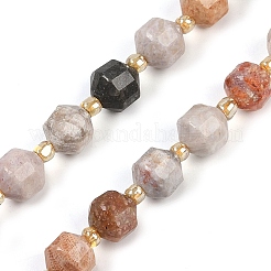 Natural Fossil Coral Beads Strands&nbsp;G-O201B-113F