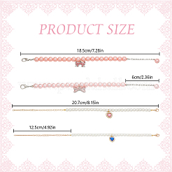 4 Styles Alloy Pet Collar&nbsp;AJEW-DR0001-73