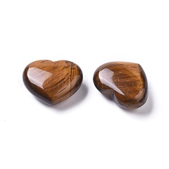 Natural Tiger Eye Heart Love Stone&nbsp;G-G798-13