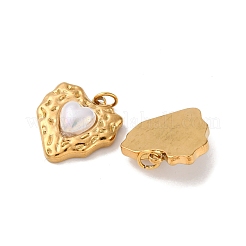 304 Stainless Steel Resin Pendants&nbsp;STAS-U061-02G