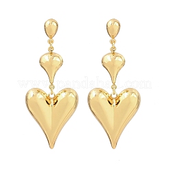 304 Stainless Steel Dangle Stud Earrings&nbsp;EJEW-P325-04D-G