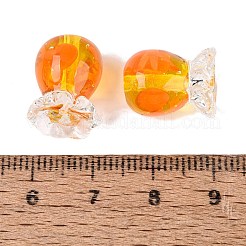 Inner Flower Handmade Lampwork Beads&nbsp;LAMP-Q039-13B