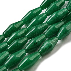 Natural White Jade(Dyed) Beads Strands&nbsp;G-A223-A07-01