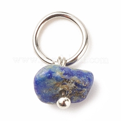 7Pcs 7 Styles Natural Stone Chip Charms&nbsp;PALLOY-JF01485-02