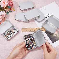 Tinplate Storage Box&nbsp;CON-WH0088-66