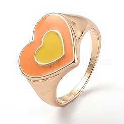 Alloy Enamel Finger Rings&nbsp;RJEW-H539-06B-LG