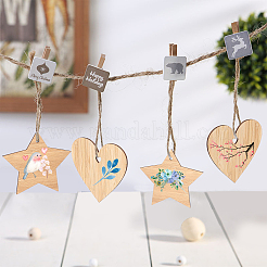 Unfinished Wooden Pieces for Big Pendants&nbsp;AJEW-OC0001-87