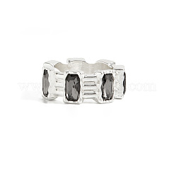 Zinc Alloy & Glass Rhinestone Finger Rings&nbsp;WGE51AA-01