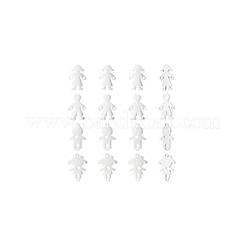 16Pcs 4 Style 201 Stainless Steel Connector Charms&nbsp;STAS-UN0035-52